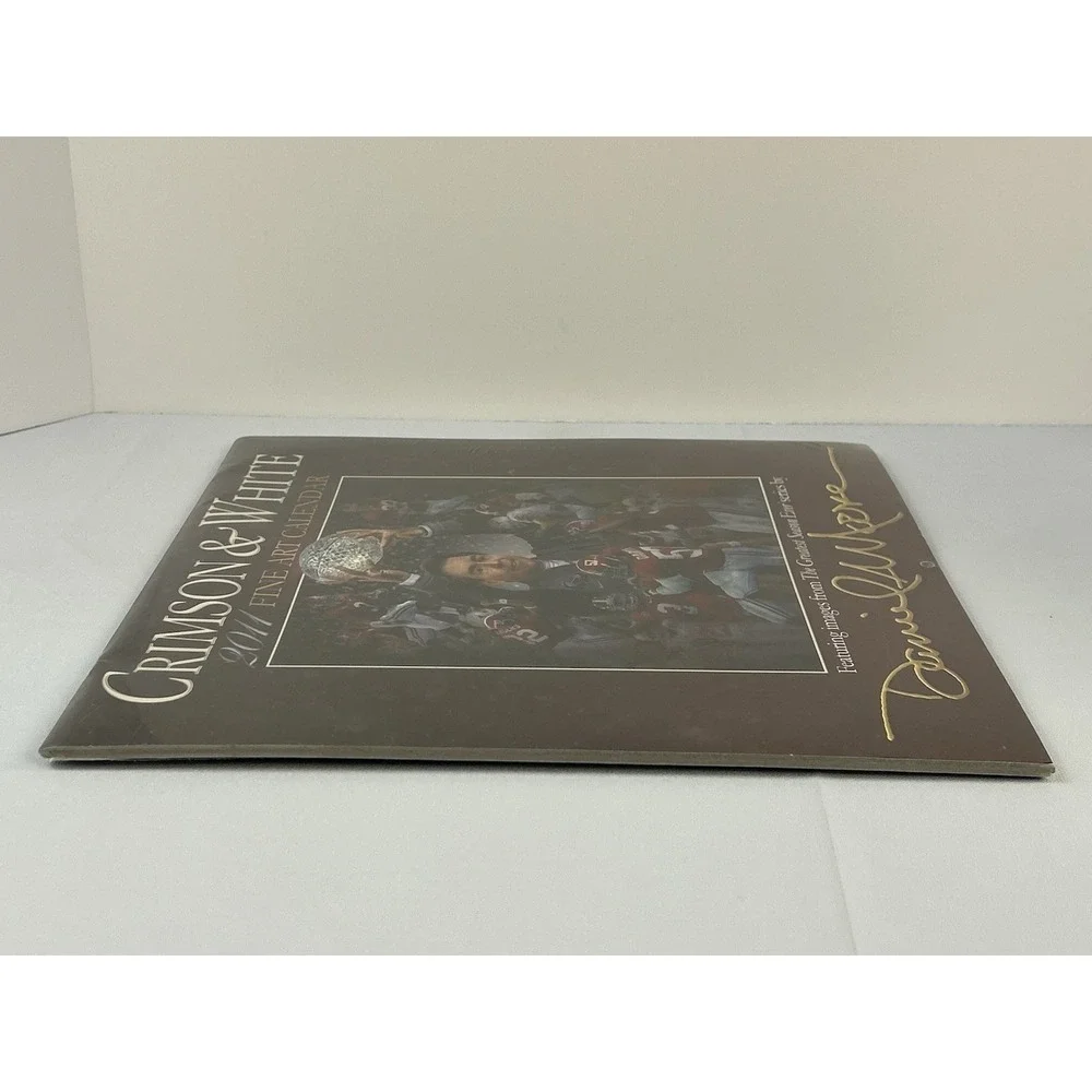 2011 Alabama Crimson & White Calendar Daniel Moore Art Football NEW Sealed